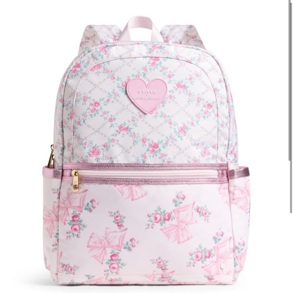 NWT STATExLOVESHACKFANCY ROSA BEAUX BACKPACK